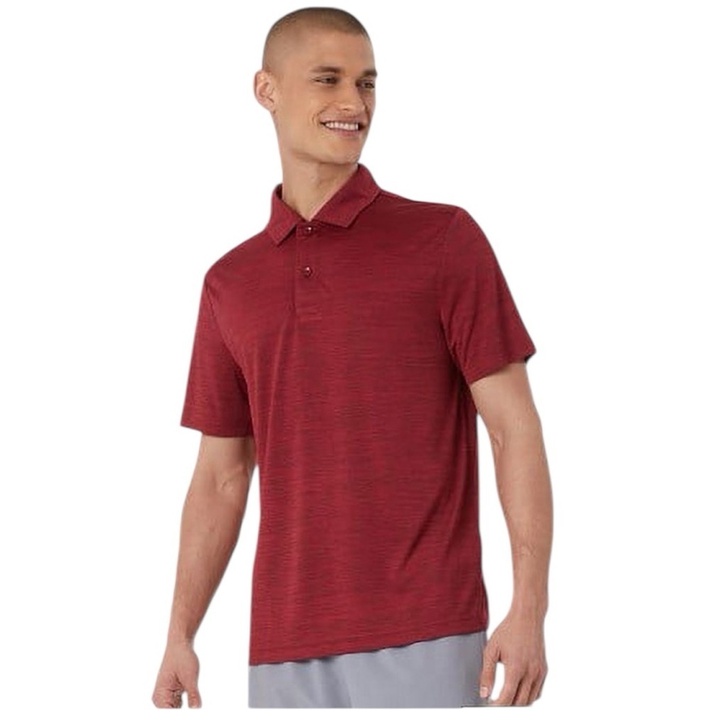 🆕 ❤️ 32 DEGREES COOL Burgendy Men’s Polo Size XXL